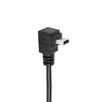 Câble USB 2.0 mâle vers micro USB coudé à 90 degrés (haut et bas)