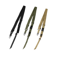 Sangle d'épaule tactique MOLLE à 3 points en nylon haute résistance de 1,5 pouce, réglable, à détachement rapide, accessoires de sécurité pour la chasse