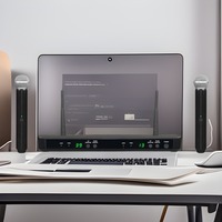Système de microphone sans fil BLX288E, kit de micros dynamiques cardioïdes à 2 canaux pour karaoké, scène et performances live