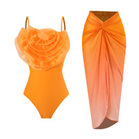 Maillot de bain une pièce imprimé floral Tankini Maillot de bain femme Maillot de bain grande taille Plage d'été