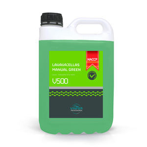 Liquide vaisselle V500 Vert 5L - HACCP Vinfer Fabricant professionnel Espagne Vente en gros OEM Marque privée - Product Image 1