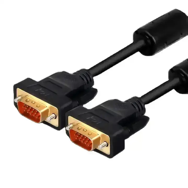 Wholesale with Screws Computer Audio Video Cable 3+6 Cable Vga Male to Male Vga Cable