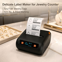 Imprimante thermique portable PUTY 58 mm 80 mm avec USB et Bluetooth pour la maison, le bureau, les supermarchés, les magasins de bijoux