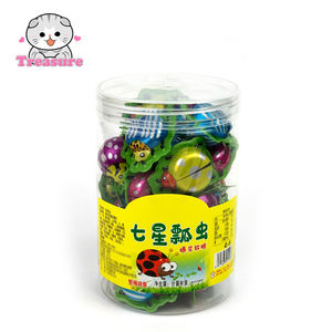 热卖10g瓢虫形状果味三明治果冻软糖填充果味果酱 - Product Image 6