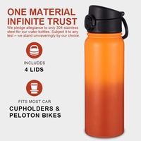 Logo personnalisé Coffret cadeau d'entreprise d'entreprise de luxe Ensemble de verres Thermos Bouteille à vide en acier inoxydable