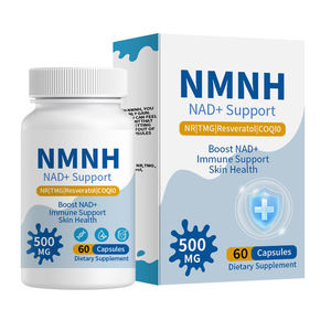Hot verkopende Meixuanmei 5-in-1 NAD+ <span class=keywords><strong>supplement</strong></span> 500mg NMNH capsules NR TMG Resveratrol COQ10 fabrieks prijs antioxidant gezondheidsproduct - Product Image 1