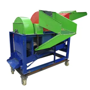 Automatic mobile maize corn threshing machine multi grain thresher