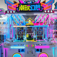 Machine à prix à plaques de poussée commerciale, style fantaisie et tendance, jeu d'arcade pour perles de verre et pendentifs