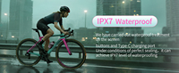 Ciclocomputador IPX7 con 24H de Batería, Multi-GNSS, 5 Sistemas de Satélites, Pantalla de 2.4 Pulgadas, Solo 50 g