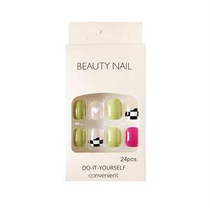 Enveloppe cosmétique à <span class=keywords><strong>abonnement</strong></span> personnalisée Boîtes à ongles à presser Emballage cadeau fantaisie avec revêtement UV et impression en relief - Product Image 3