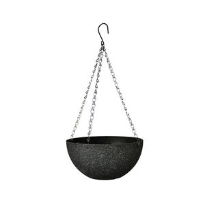 Paniers suspendus <span class=keywords><strong>en</strong></span> plastique émaillé avec crochets renforcés pour usage domestique comme pots de fleurs Jardins verticaux extérieurs pour pétunias fougères - Product Image 4