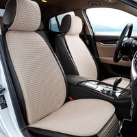 Rutschfester Moderner Polyester-Autositzbezug für Vordersitze, Komfortabler Sitzschutz für den Sommer