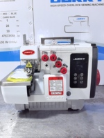 JUKKY Yeni Model Yüksek Hızlı Overlok Makinesi 747DX 3 4 5 İplikli Endüstriyel Direkt Tahrikli Overlok Dikiş Makineleri