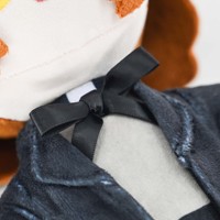 Peluche personnalisée mignonne sur mesure, poupée en peluche douce, portrait personnalisé, personnage de jeu en peluche avec costumes amovibles