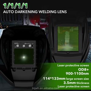 Máscara <span class=keywords><strong>de</strong></span> Protección Automática para Máquinas <span class=keywords><strong>de</strong></span> Soldadura Láser YAG, Semiconductores y <span class=keywords><strong>de</strong></span> Fibra, Cascos <span class=keywords><strong>de</strong></span> Oscurecimiento Automático Optimizados OD8+ - Product Image 4