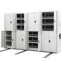 Mracking Intelligent Dense Rack Salle de classement Rack manuel de stockage de fichiers Rail manuel Déplacement armoire dense