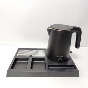 <span class=keywords><strong>Creade</strong></span> Strix-termostato con Control preciso de temperatura, acero inoxidable, hervidor eléctrico para Hotel, juego de bandeja - Product Image 5