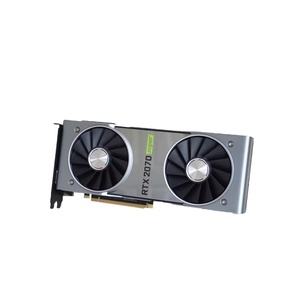 Carte graphique GeForce RTX 2070 Super Founder's Edition 8 Go GDDR6 1770 MHz, carte graphique de jeu GPU - Product Image 1