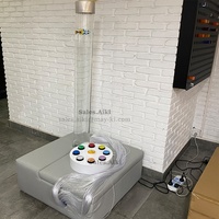 Snoezelen Sensory Room Side Glow Sparkle Faser optik Sensorisches Licht Farbwechsel Led Water Bubble Tube Sofa Modell für Autismus