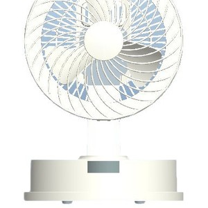 Mechanical Desktop Circulating <b>Fan</b> 10.0-12.9 In White With Left Right Oscillation For Home Office Use - Product Image 5