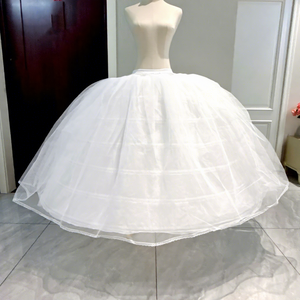 Enagua de Mujer para Vestidos de Novia Ajustable con 7 Aros de Acero y 2 de Hilo Siete Ballenas Súper Esponjosa para Vestido de Princesa - Product Image 1