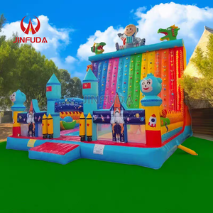 <span class=keywords><strong>Torre</strong></span> <span class=keywords><strong>de</strong></span> Escalada Inflable con Forma <span class=keywords><strong>de</strong></span> Cohete, Colores Brillantes, para Campamentos y Eventos Festivos - Product Image 6