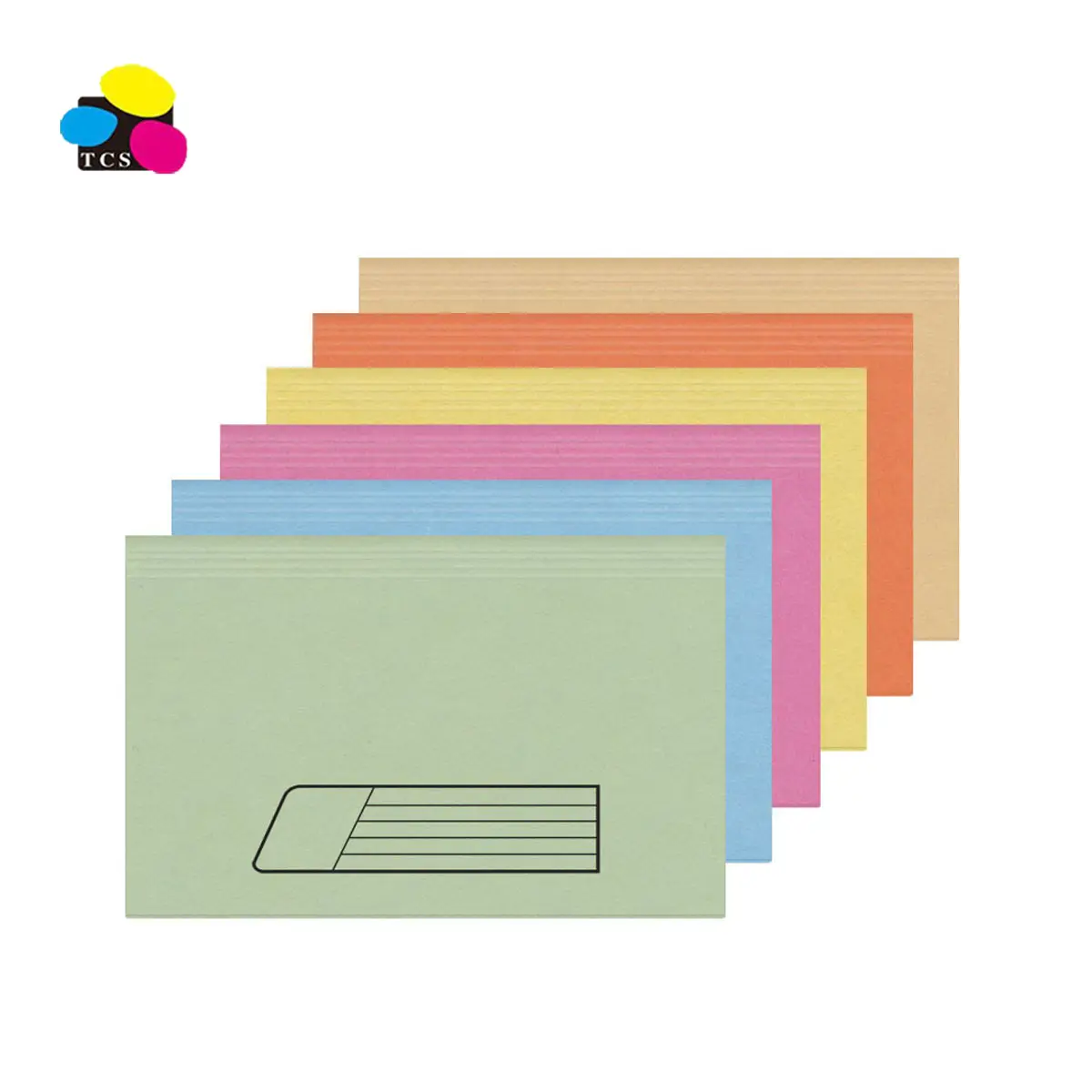 Grande qualità Verde Brillante A4 di formato personalizzato Espansione cartone documento portafoglio