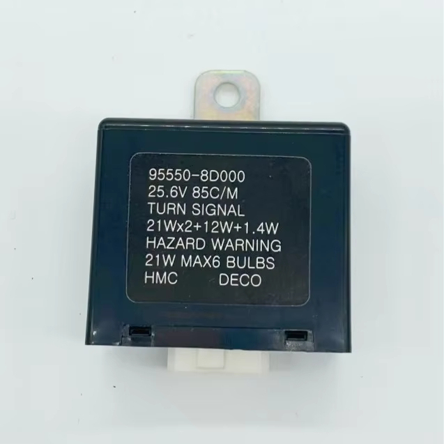 Relais De Clignotant Compatible Hyundai Et Kia - Modèle 95550 / 39000 - Noir