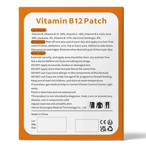 Parche de Vitamina B12 MQ, Suministro para 30 Días, Apto para la Piel, Resistente al Agua, Parche para el Cuidado de la Salud Corporal - Product Image 2