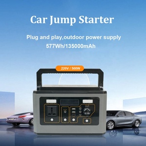 <span class=keywords><strong>Station</strong></span> <span class=keywords><strong>d</strong></span>'alimentation solaire <span class=keywords><strong>portable</strong></span> <span class=keywords><strong>Jackery</strong></span> LiFePO4 500W MPPT, <span class=keywords><strong>d</strong></span>émarreur de saut, lampe de poche, allume-cigare, batterie externe, alimentation automobile - Product Image 4
