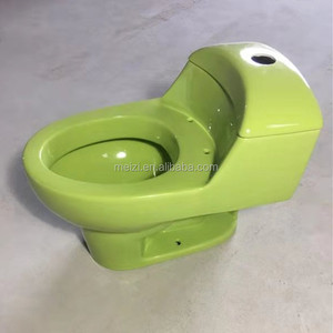Gốm Màu Xanh Lá Cây Phòng Tắm Nhà Vệ Sinh <span class=keywords><strong>Commode</strong></span> - Product Image 3