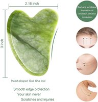 Rouleau de jade anti-vieillissement, ensemble de thérapie du visage, accessoire de Massage