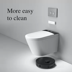 Offre Spéciale : WC Intelligent Mural avec Citerne, Couvercle à Ouverture Automatique, Siège Chauffant Instantané, WC Électrique Intelligent - Product Image 2