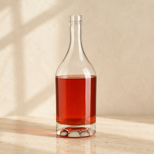 Bouteilles en verre pour spiritueux, directement de l'usine, 250 ml, 500 ml, 750 ml, 1 L, pour <span class=keywords><strong>vodka</strong></span>, whisky, rhum et gin, avec bouchons en liège, en aluminium ou en plastique. - Product Image 1
