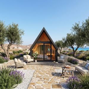 Cabane de Luxe S190 en Forme de A pour l'Investissement Touristique : Résidence de Vacances Premium au Rivage Doré Moderne - Product Image 6