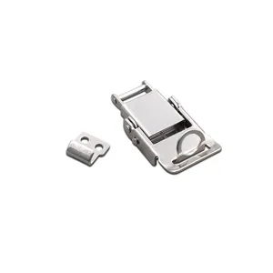 Equipment Buckle Spring Lock 304 Stainless Steel Zipper Push-pull Flat Mouth Lock D816