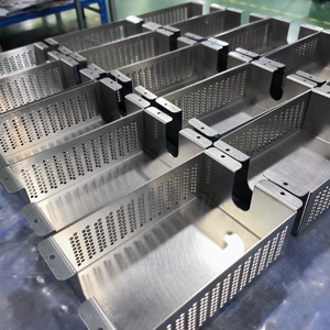 कारखाने कस्टम शीट धातु निर्माण लेजर काटने वेल्डिंग एल्यूमीनियम स्टेनलेस स्टील जस्ता भागों सहित सैंडब्स्टिंग स्टैम्पिंग - Product Image 3