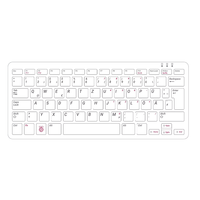 Raspberry Pi 5 4 3 2 Elektronik Bileşenleri için Resmi Raspberry Pi Klavye ve Mouse