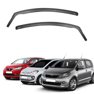 Déflecteurs de vent pour VW up / <span class=keywords><strong>Skoda</strong></span> <span class=keywords><strong>Citigo</strong></span> / Seat Mii 2011-2020 <span class=keywords><strong>5</strong></span> <span class=keywords><strong>portes</strong></span> 2 pièces - Product Image 1