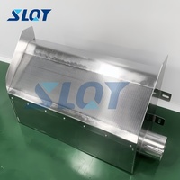 Caja Coanda de alambre de cuña de acero inoxidable, pantalla de entrada Coanda autolimpiable sin alimentación para toma de agua de río, 100% filtración
