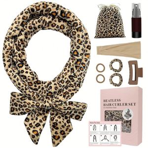 Soft Velvet Heatless Curlers Overnight No Heat Hair Curl Set <b>Bow</b> Design for Ladies Sleep Wavy Hair in Stock Low MOQ Free Sample - Product Image 3