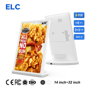 Tablet Android da 14 Pollici con Schermo Touch LCD a Forma di L, 1920*1080 IPS, Tutto in Uno, Montabile a Parete, Chiosco per Ordinazioni per Ristoranti - Product Image 1