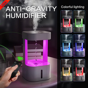 Nouveau Humidificateur <span class=keywords><strong>Anti</strong></span>-gravité à Gouttelettes d'<span class=keywords><strong>Eau</strong></span> Lampe LED Colorée Humidificateur Champignon <span class=keywords><strong>Pluie</strong></span> Diffuseur d'Arômes Huile Essentielle - Product Image 5