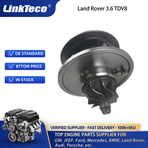Cartucho Turbo izquierdo Linkteco para Land <span class=keywords><strong>Rover</strong></span> 3,6 TDV8 <span class=keywords><strong>200</strong></span> Kw 272 HP 2005-2009 6H4Q-6K682-HF 6H4Q-6K682-HG LR004040 LR004527 - Product Image 6