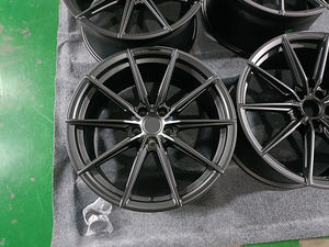 Llantas de aleación escalonadas de plato profundo 18 19 20 pulgadas 5x112 negro <span class=keywords><strong>mate</strong></span> para Mercedes W211 W212 W213 W221 W222 AMG C300 E350 - Product Image 2