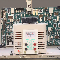 Stabilisateur de tension à contact Variac Autotransformateur monophasé AC en cuivre série TDGC2 500VA, haute efficacité 96%