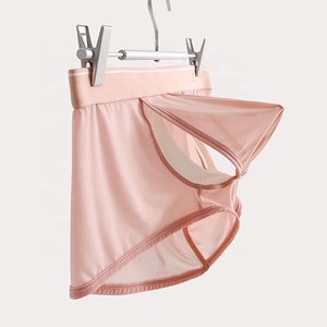 <span class=keywords><strong>Slip</strong></span> boxer da uomo <span class=keywords><strong>trasparenti</strong></span>, sexy, in maglia traspirante, ecologici, in seta ghiaccio, con foro separato per il pene, per sport e palestra, estivi, freschi al tatto, per adulti - Product Image 2
