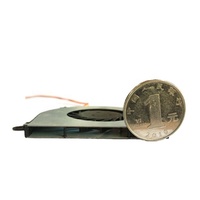 Ventilateur de refroidissement axial en aluminium ultra-fin, noir, pour processeur, pour ordinateur portable et boîtier d'ordinateur
