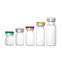 Frasco de Vidrio InjexMed con Émbolo de Silicona para Suero de Belleza, Bienestar, Piel, Cuerpo, Líquido Nutritivo, Envase Cosmético