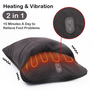مدفئات محمولة 2 في 1 للقدمين واليدين مع خاصية التدليك بالاهتزاز والحرارة للاسترخاء، مصممة حسب الطلب من المصنع - Product Image 3